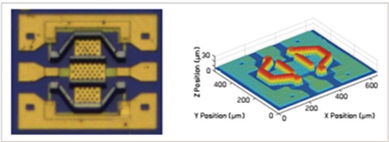 微观结构的三维尺寸扫描